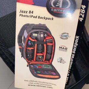 Tamrac Jazz Photo Backpack 84 v2.0 (Black&Gray) Brand New/Never used.